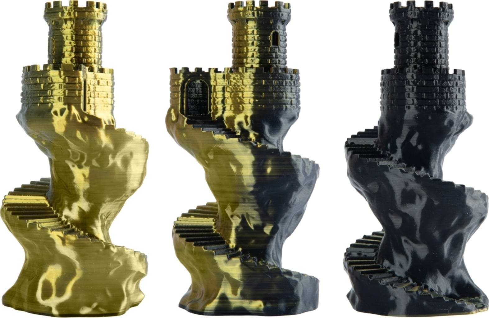 Spectrum  PLA Magic Silk Solar Eclipse, 1,75 mm / 1000 g    Seidiges PLA Finish in Solar Eclipse