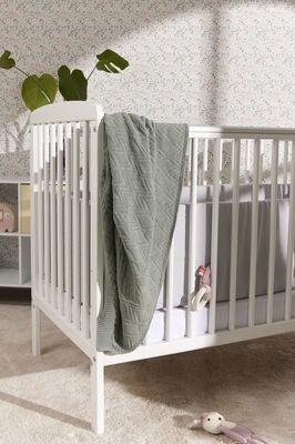 Alice & Fox  Sengekant Sprinkelseng Tykk 30x350, Soft Grey