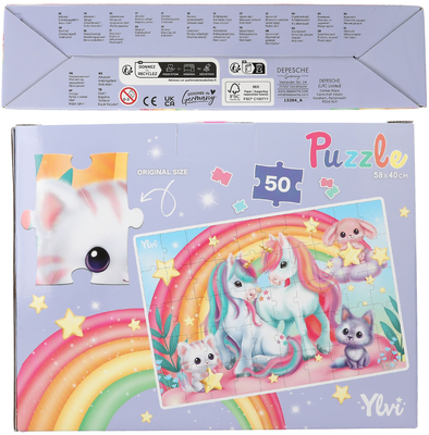Ylvi & The Minimoomis Puslespill 50 Brikker