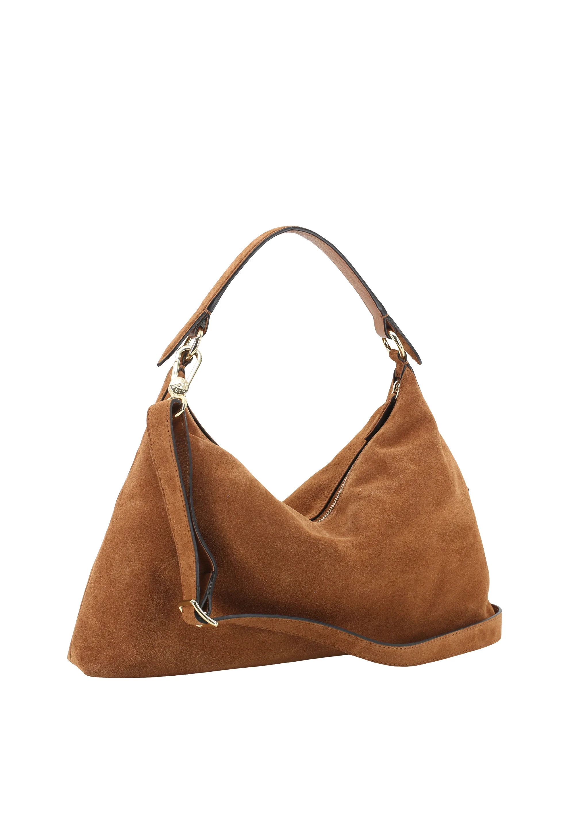Hobo bag ALL IN ONE small Leather Suede Standard