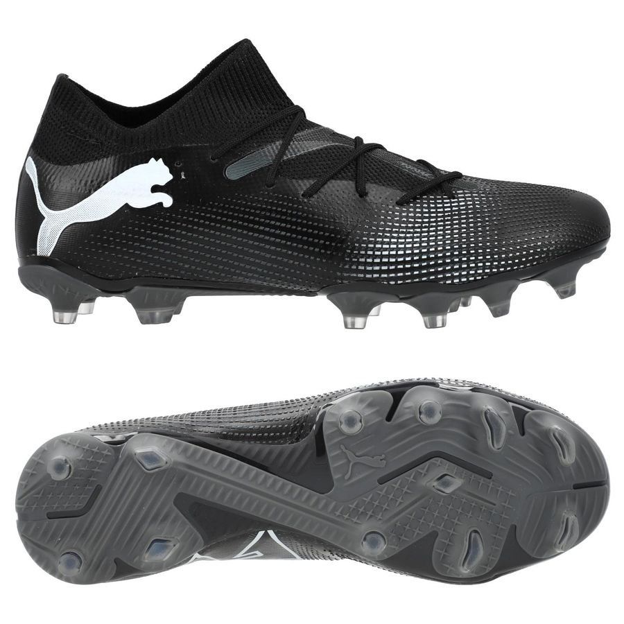PUMA Future 7 Match FG/AG Eclipse - Noir/Blanc