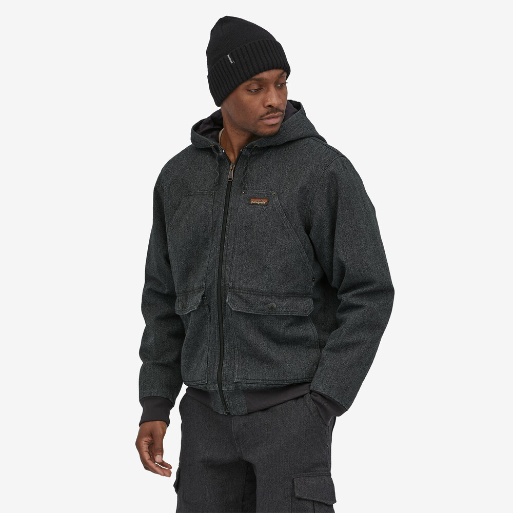 Iron Forge Herren-Kapuzenjacke aus Hanf-Canvas