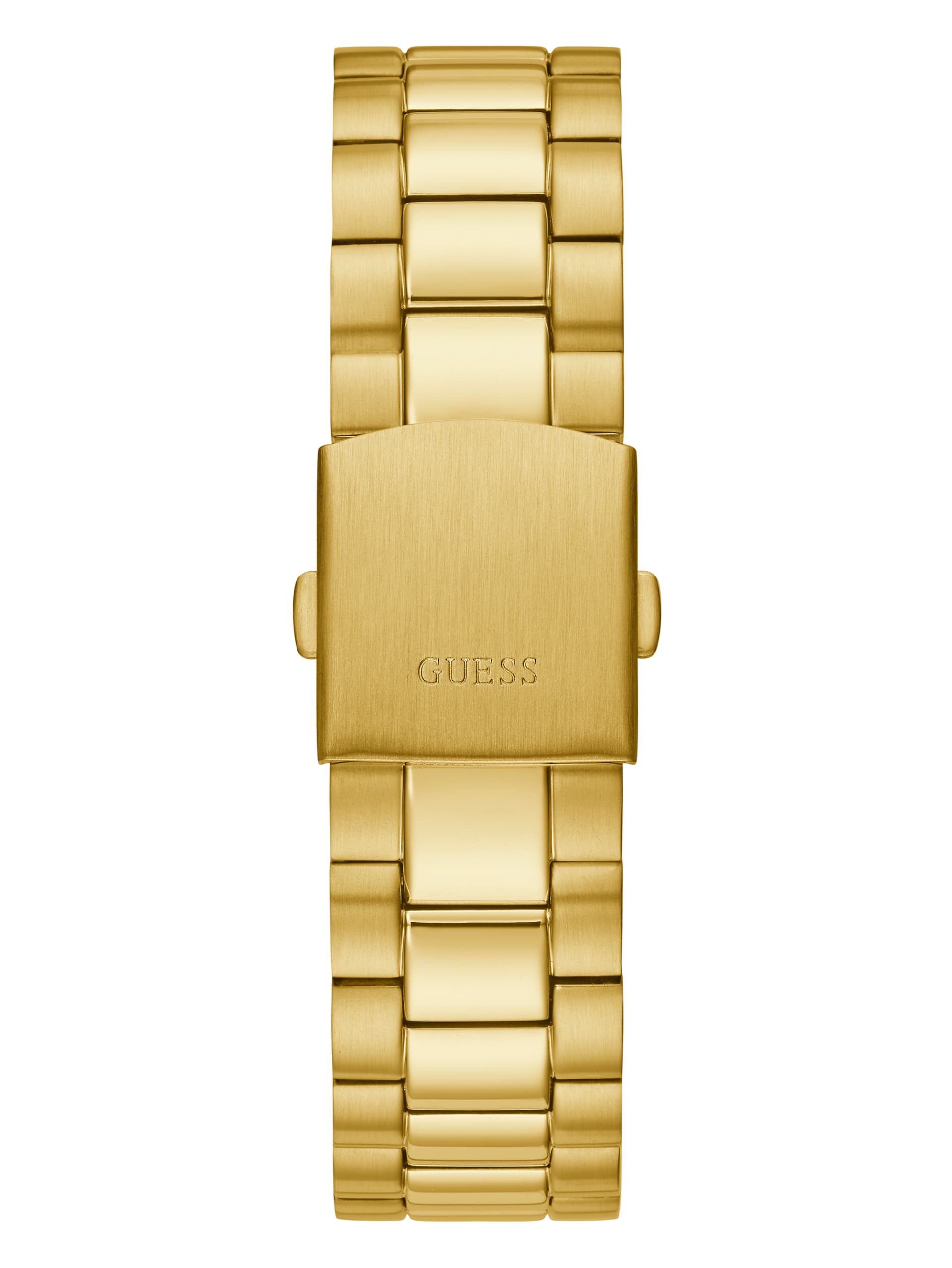 Relógio analógico dourado