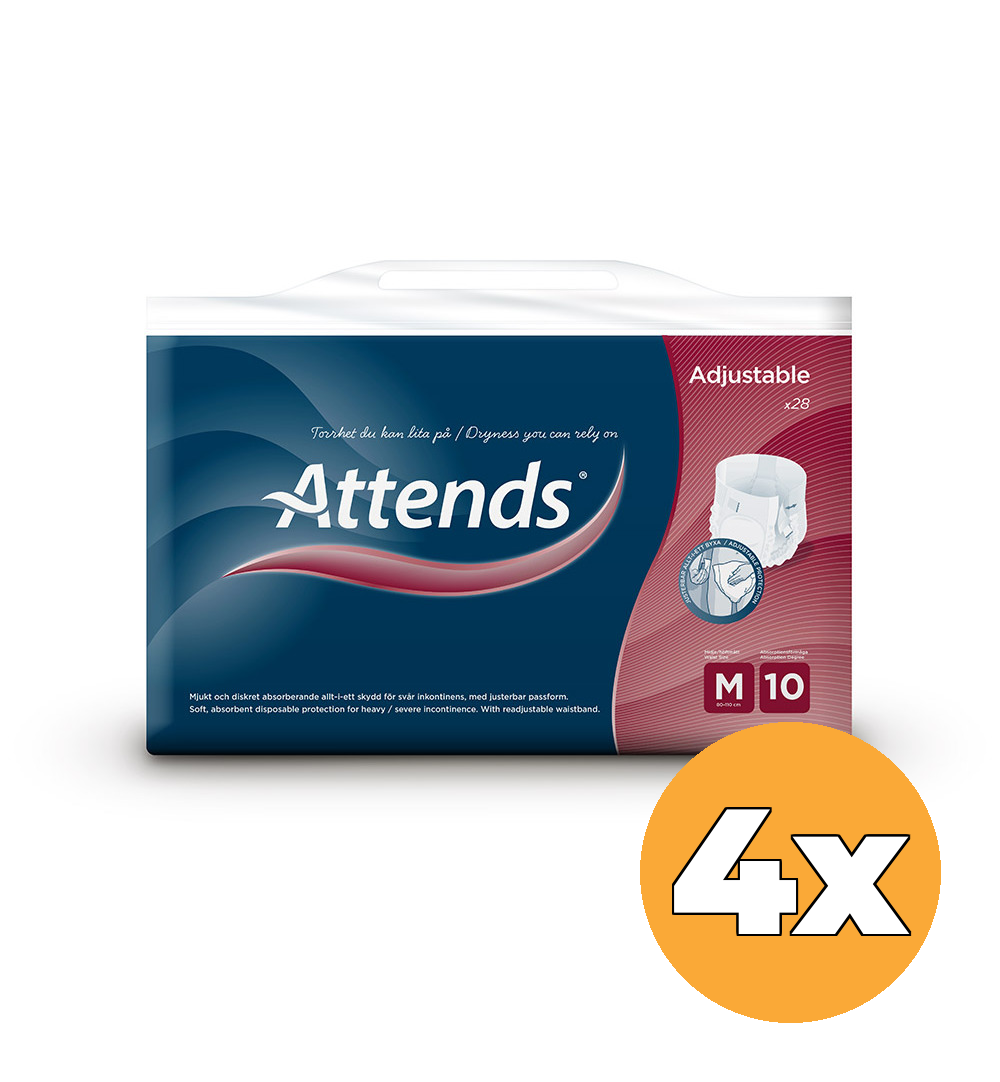 4x Attends Adjustables 10 M (21 stuks)