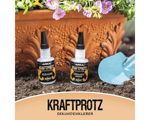 ARKA Kraftprotz Superlijm Keramiek Dik 50 g