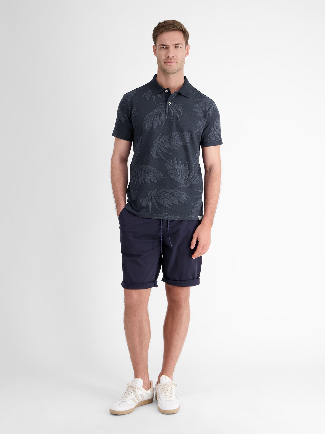 Jacquard Poloshirt für Herren