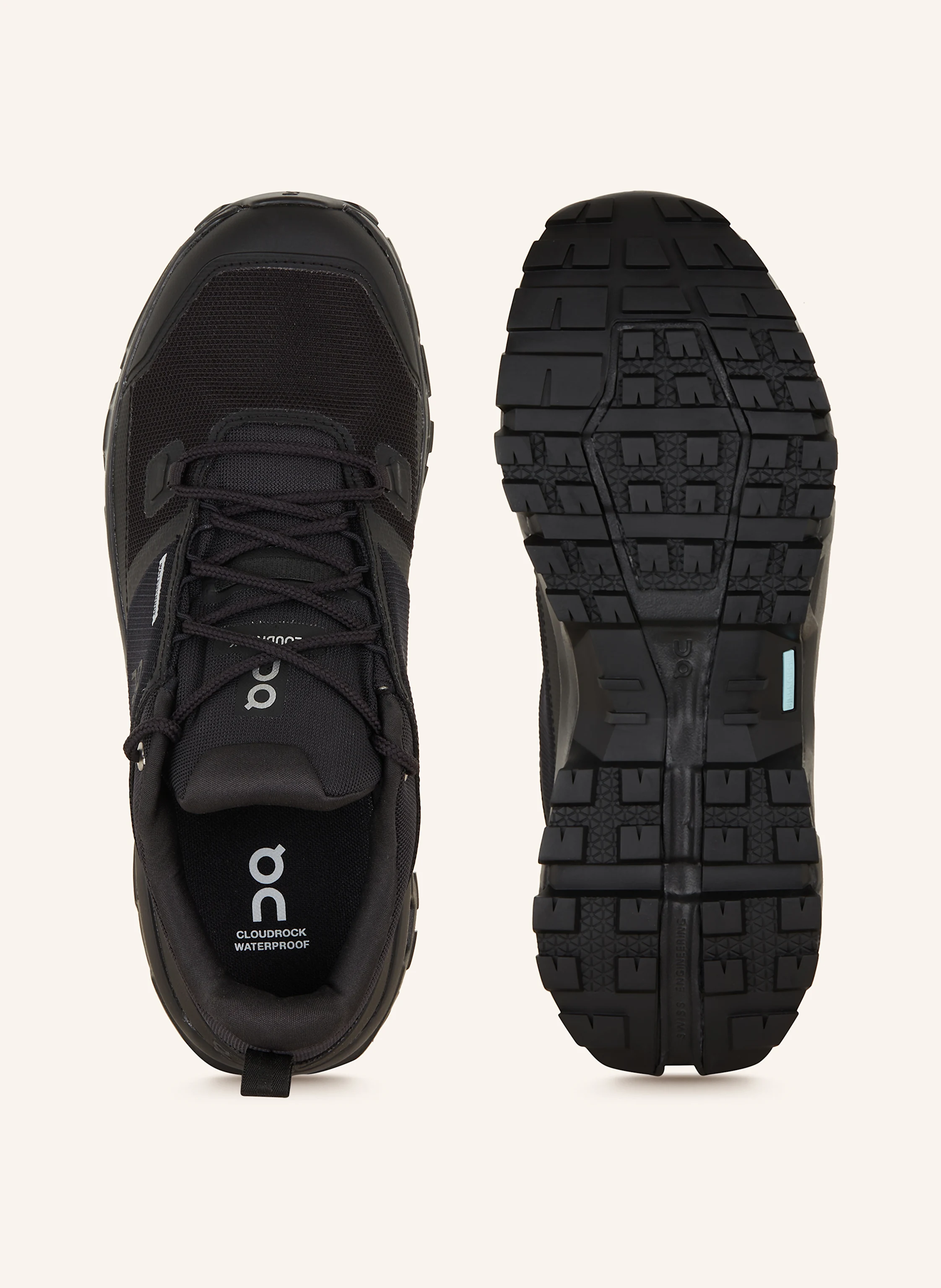 On Wanderschuhe CLOUDROCK LOW WP