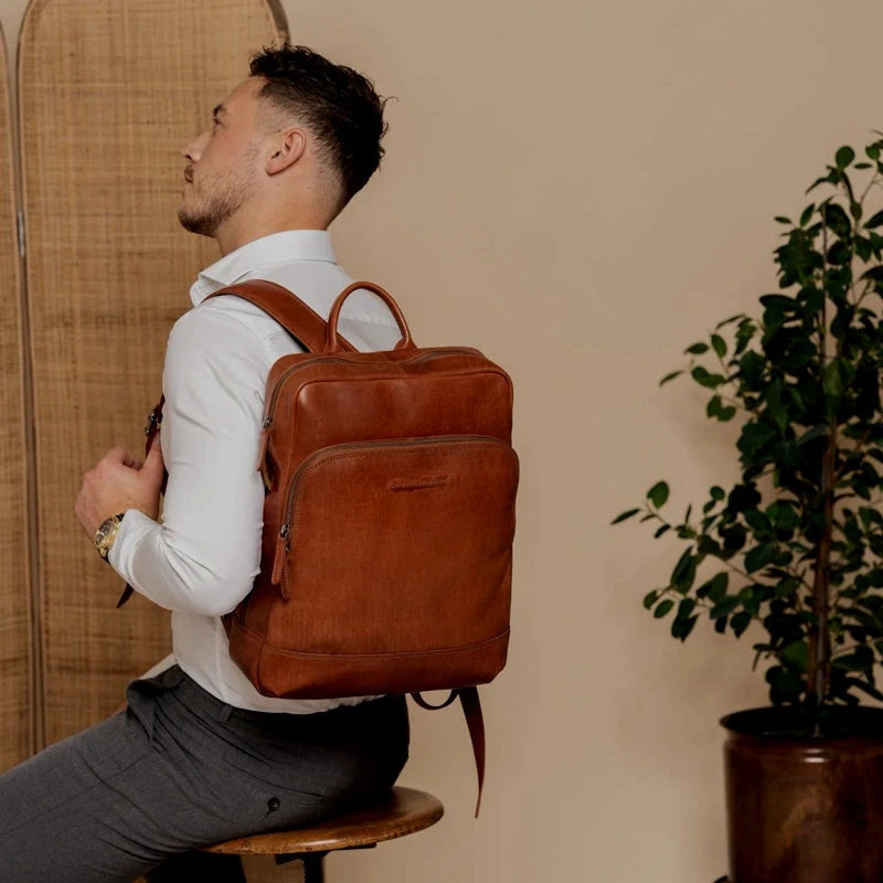 Chesterfield Brand Novum Rugzak Nicola Cognac