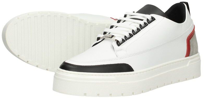 Antony Morato Veterschoenen Laag wit