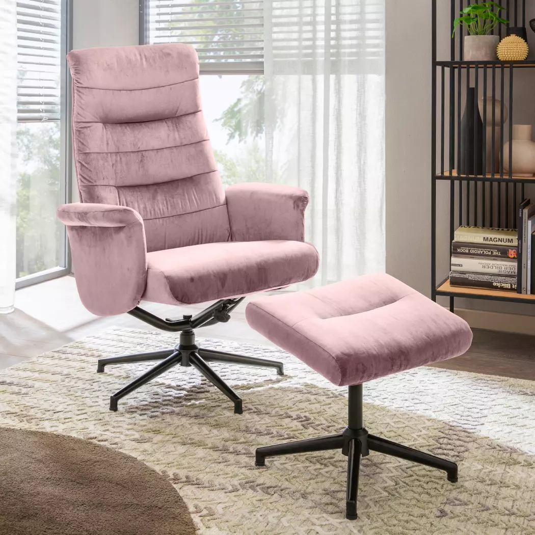 Sessel mit Hocker Krems