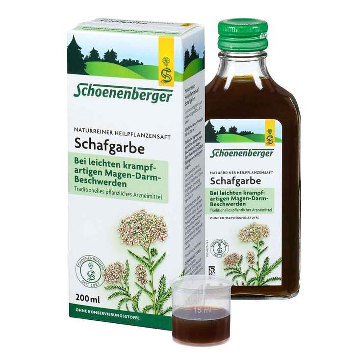 Schafgarben Saft Schoenenberger, 200 ml