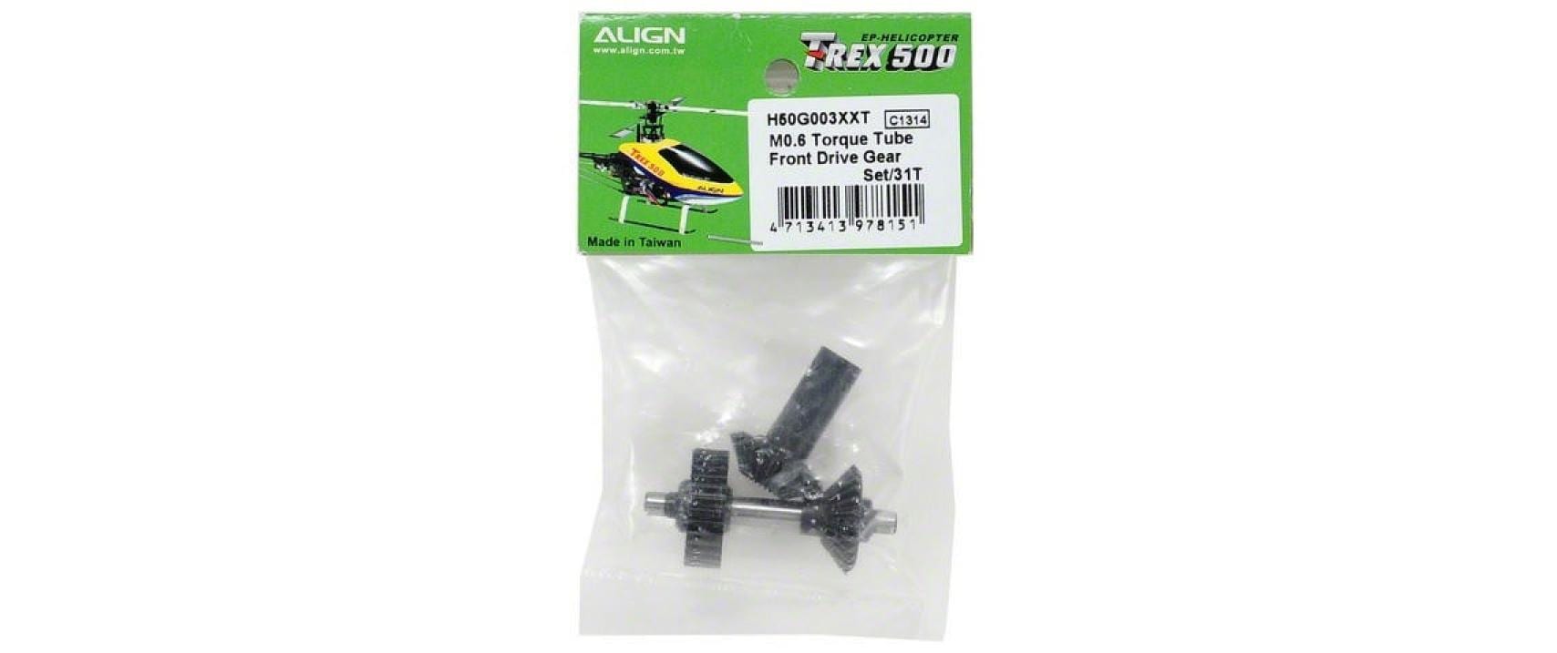 Heckrotorgetriebe vorne 500PRO M0.6 31ZAntrieb