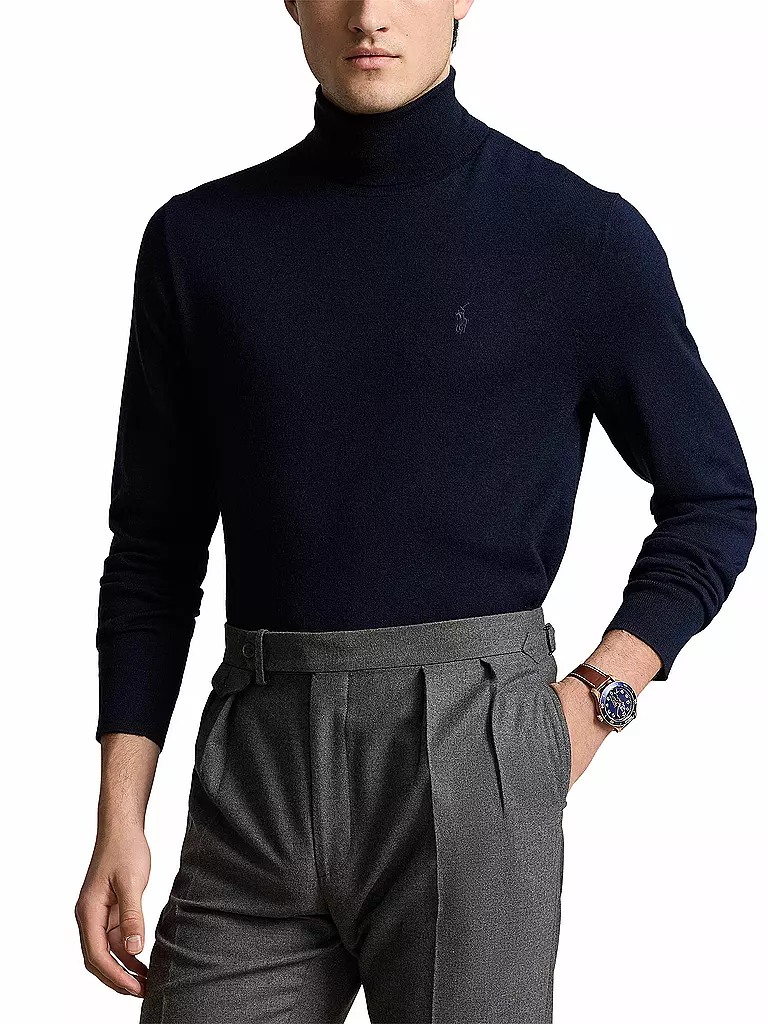 POLO RALPH LAUREN Rollkragenpullover dunkelblau