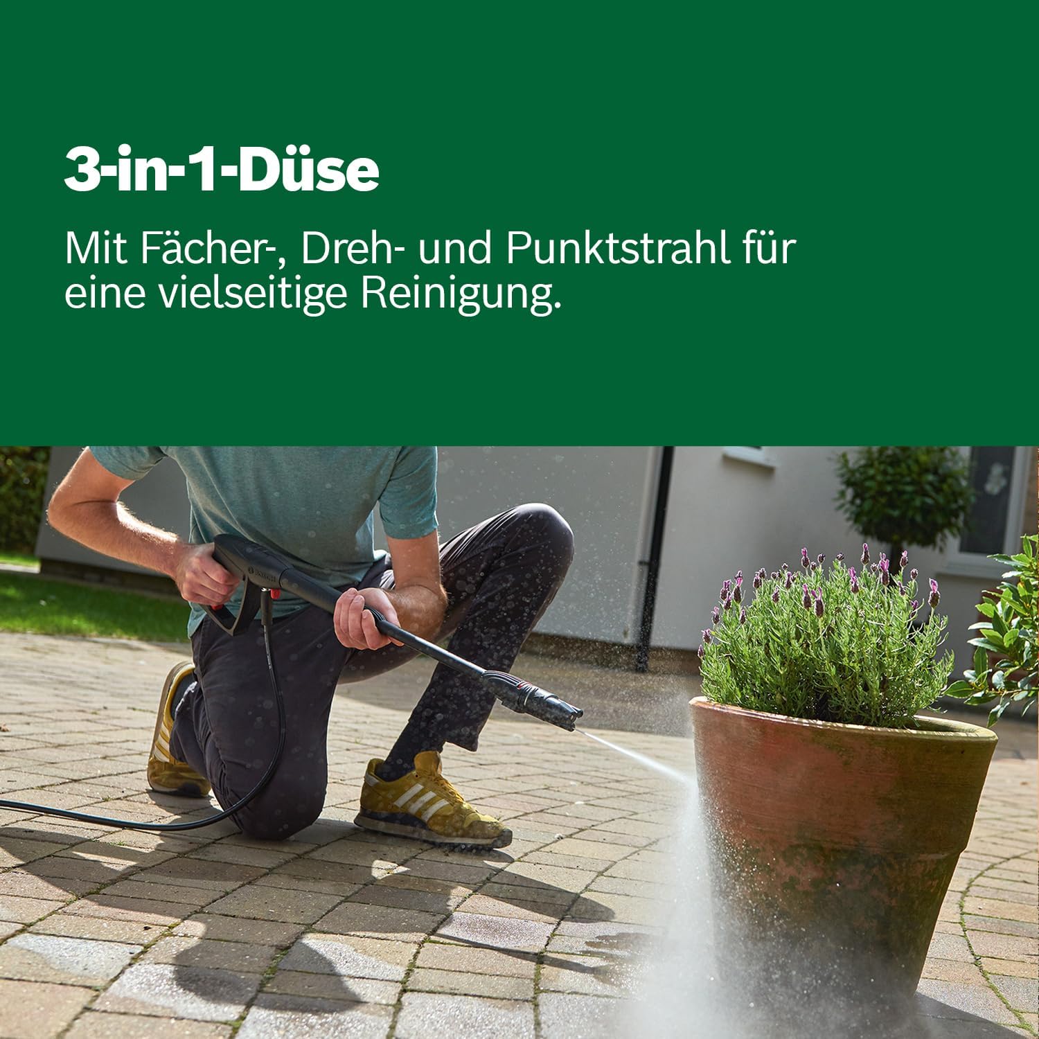 Bosch Home and Garden Bosch Hochdruckreiniger UniversalAquatak 135 (3-in-1-Düse, Schaumdüse, transparenter Wasserfilter, Hochdruckpistole, 7 m Schlauch, 5 m Kabel, 1900 Watt