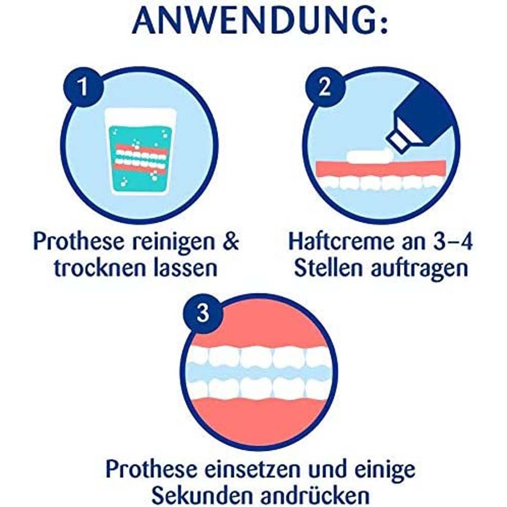 Kukident Professionell Haftcreme Med + Kamille