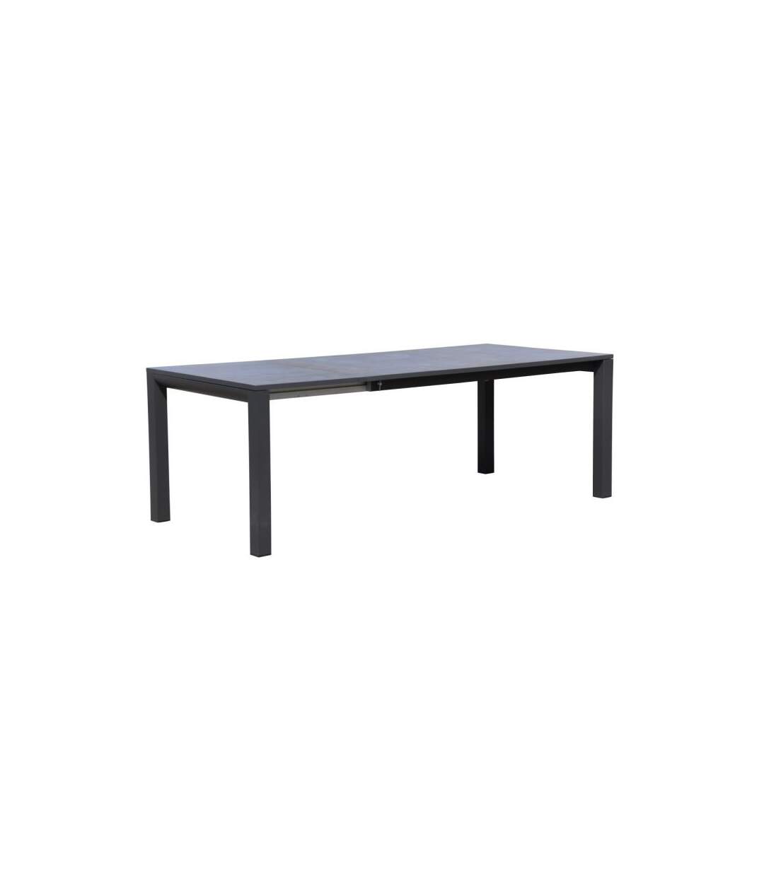 Paris Prix - Table De Jardin Extensible sico 180-240cm Gris