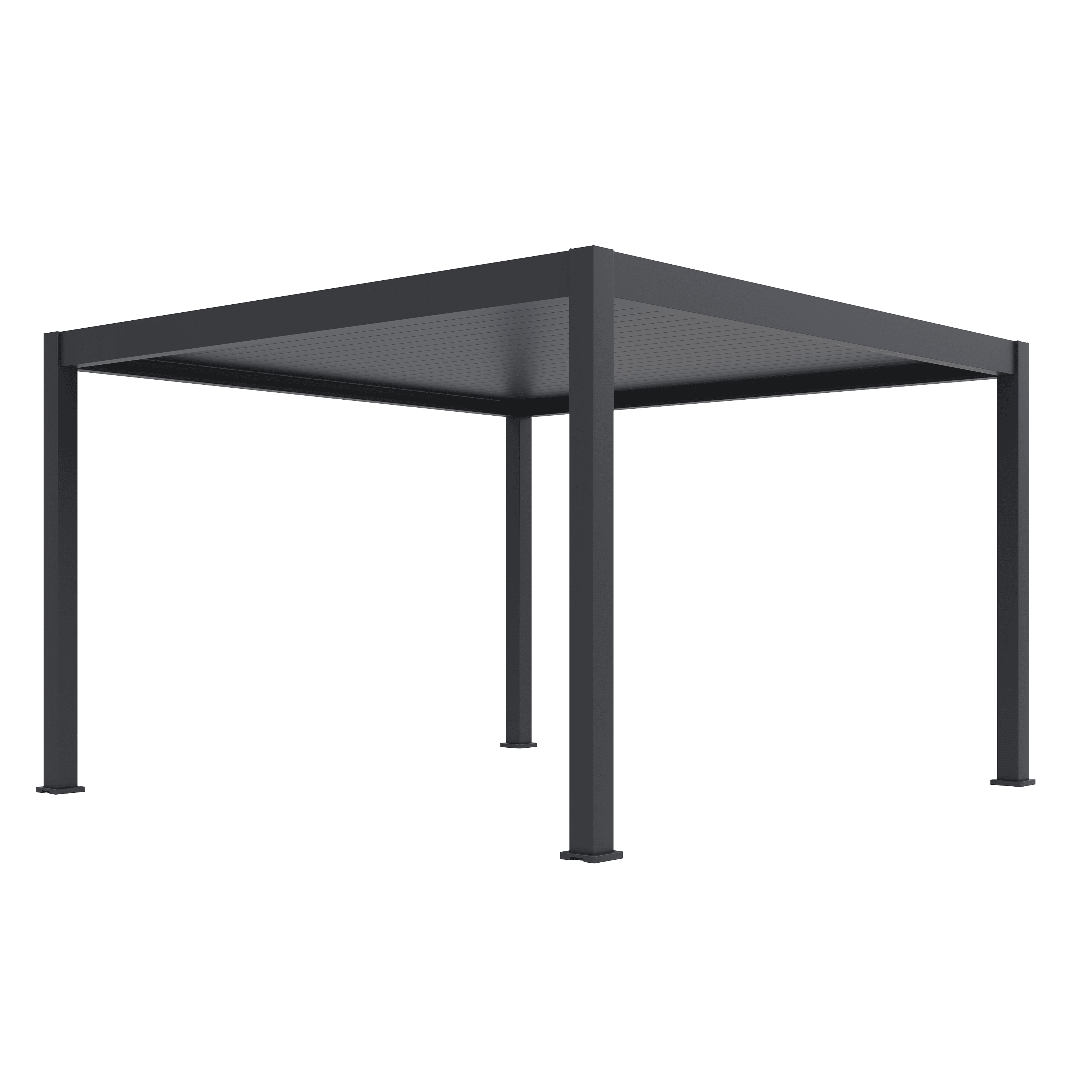 Orion Premium 400x400cm elektrische LED overkapping - antraciet