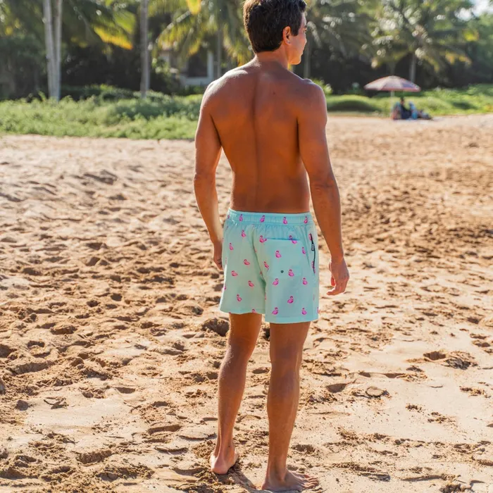 Son Of A Beach Flamingo Zwemshort Heren