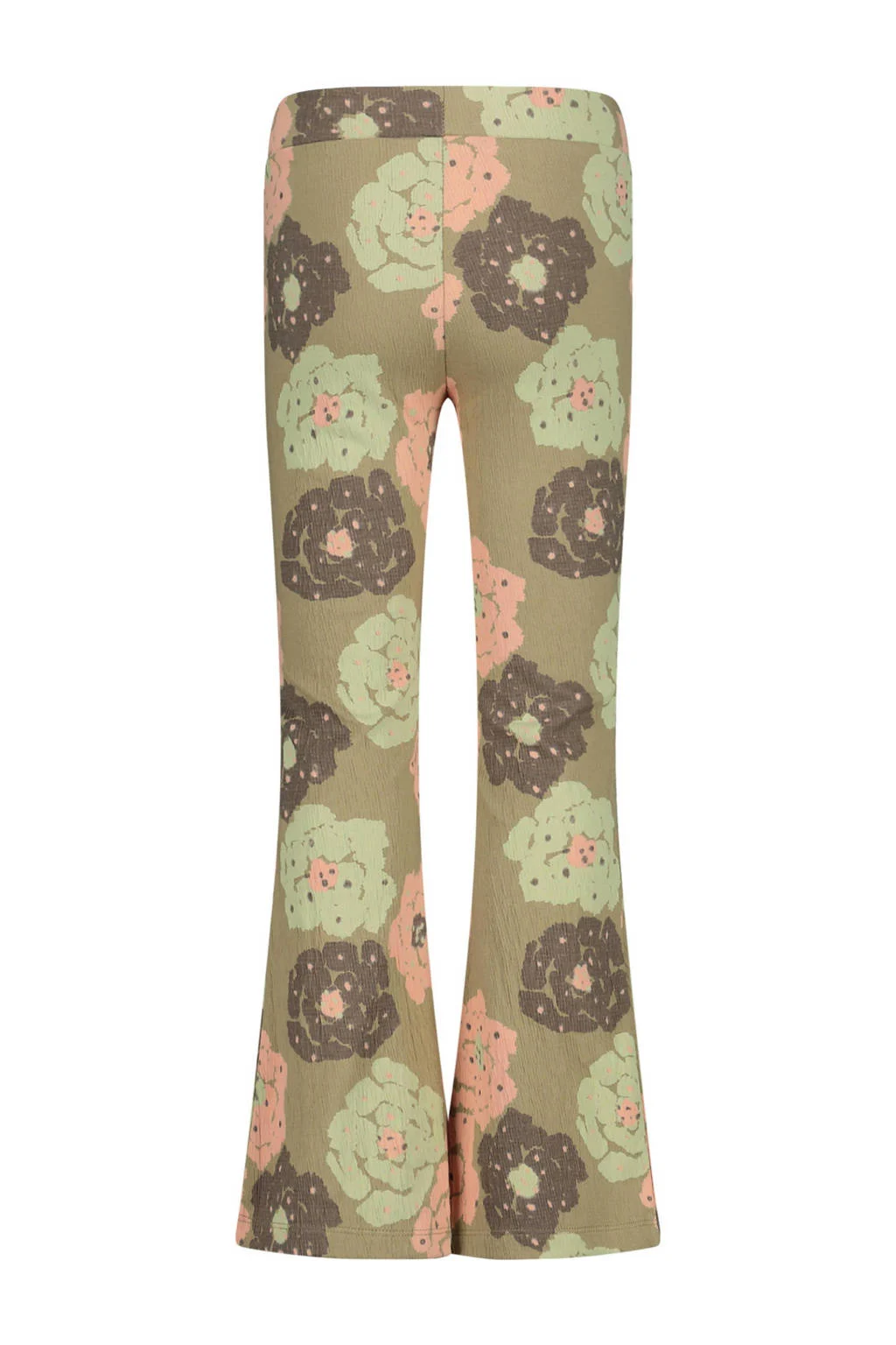 Quapi regular flared broek groen