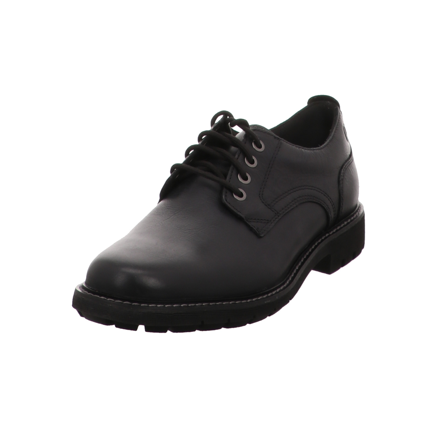 Clarks Schnürhalbschuh schwarz