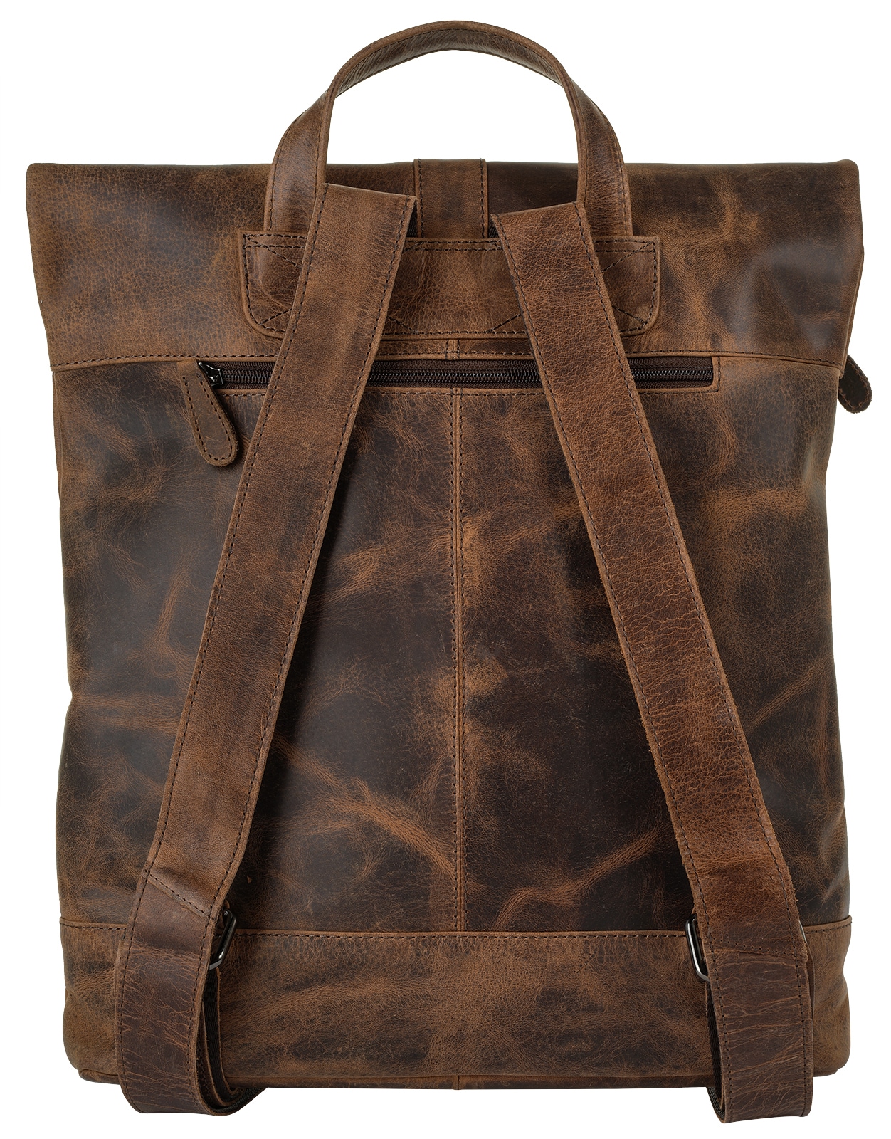 Bagan Cityrucksack echt Leder