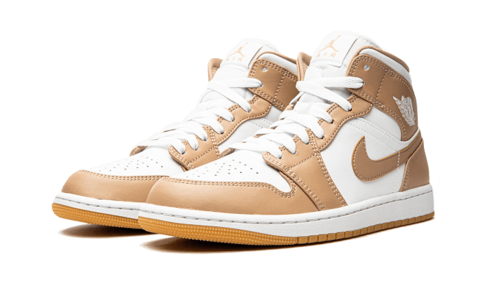 Air Jordan 1 Mid Tan Gum - 48h Delivery