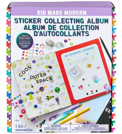Kid Made Modern Kreativt S?t - Sticker Collecting Album