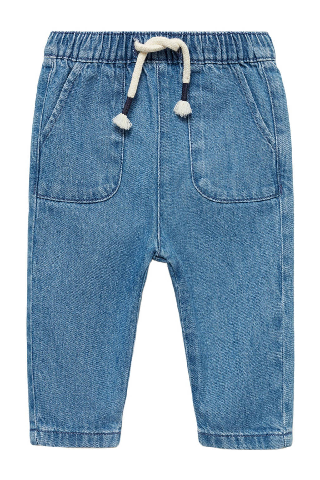 Mango Kids slim fit jeans medium blue denim