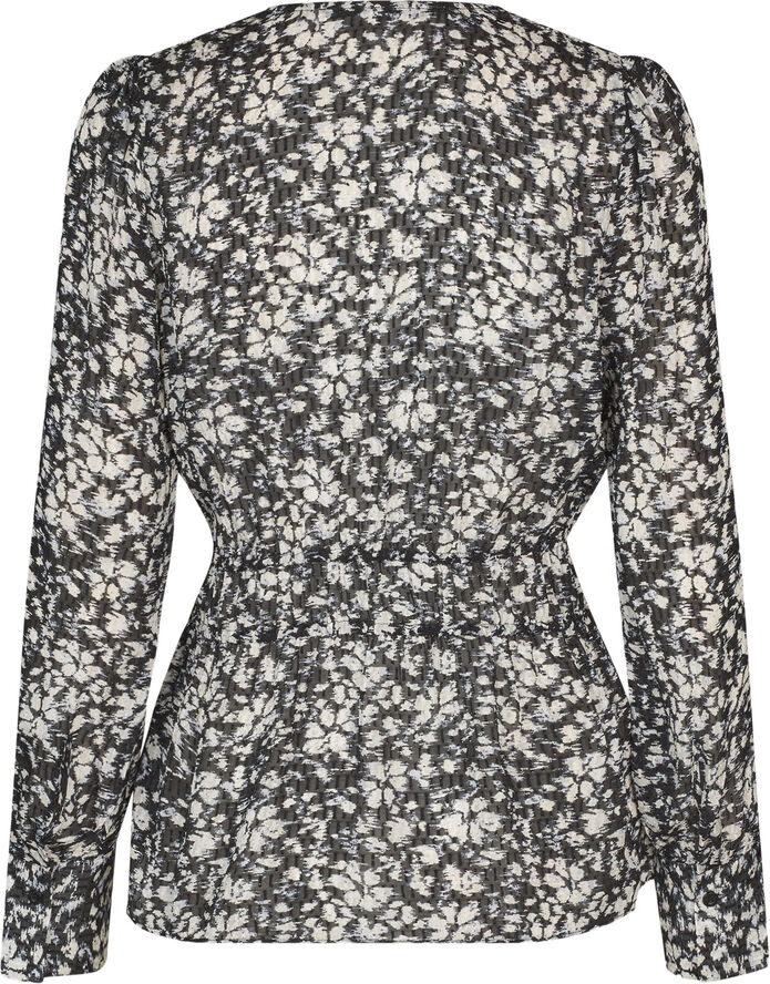 Second Female Scratch Blouse Black