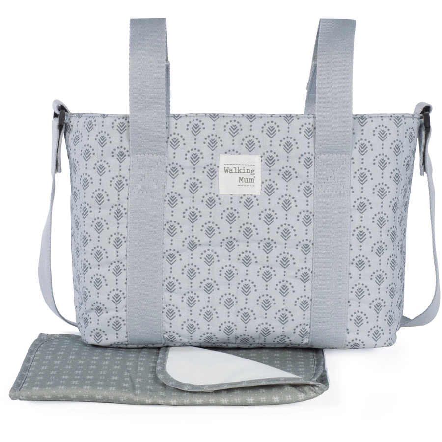 Walking Mum Crossbody Tasche Indian Ash grau