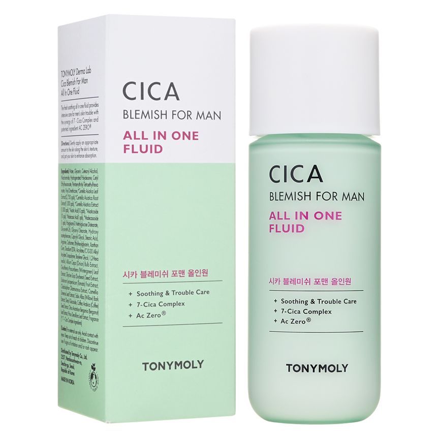 TONYMOLY - Derma Lab Cica Blemish For Man All In One Fluid