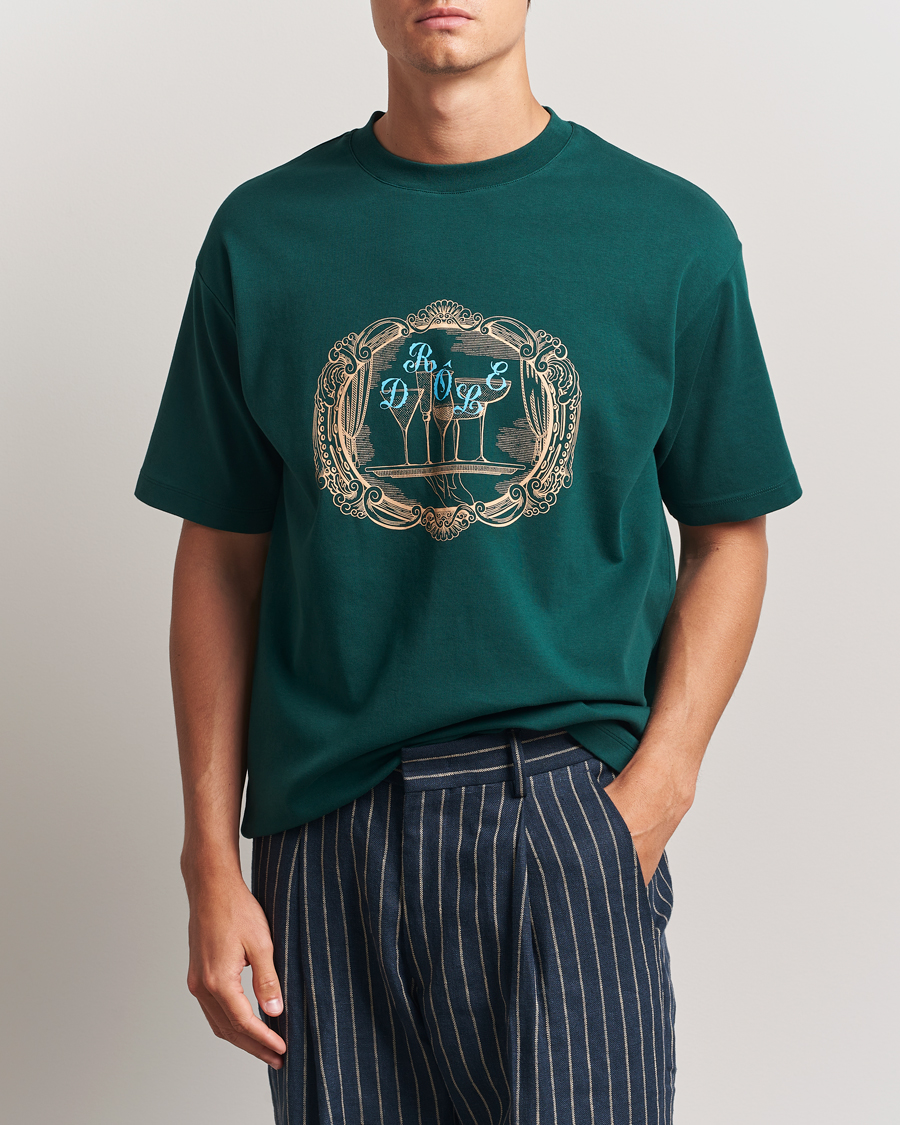 Drôle de Monsieur Plateau T-Shirt Dark Green