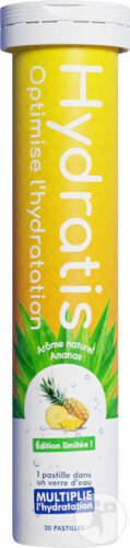 Hydratis Pastilles D’Hydratation Ananas Tube 20 Pièces