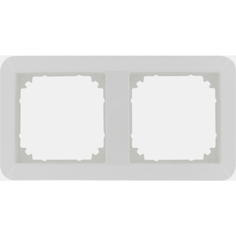 Schneider Electric 1-M afdekraam 2-voudig Wit