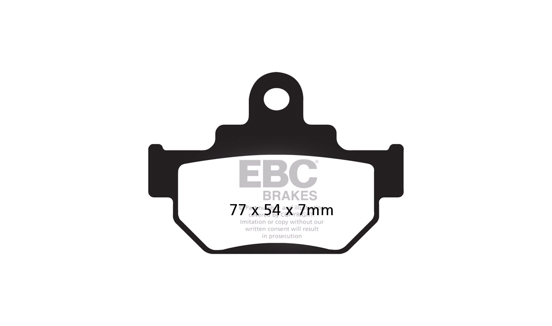 Bremseklodser for EBC TT, GZ250 98-03