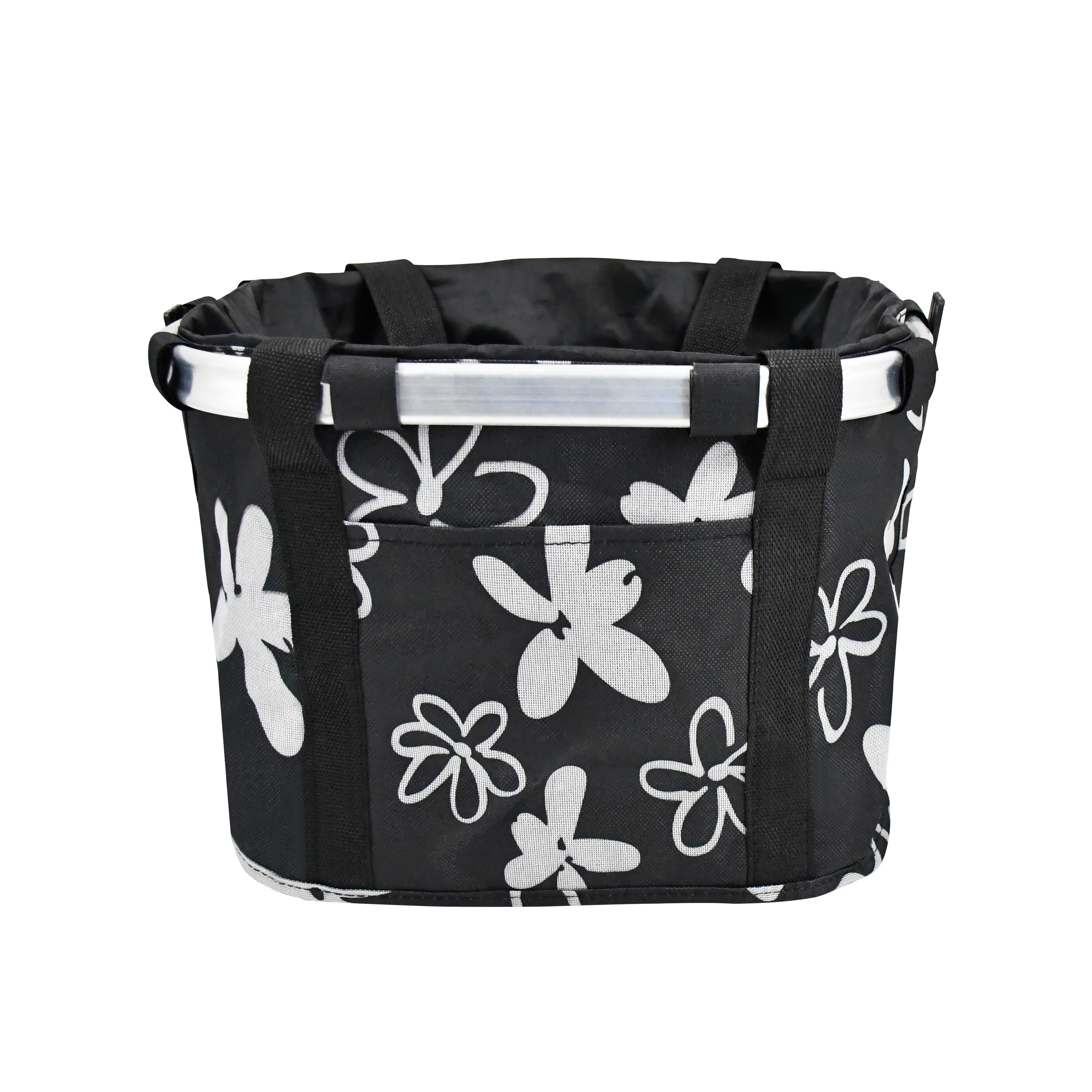 Velokorb vorne faltbar 33 x 27 cm schwarz