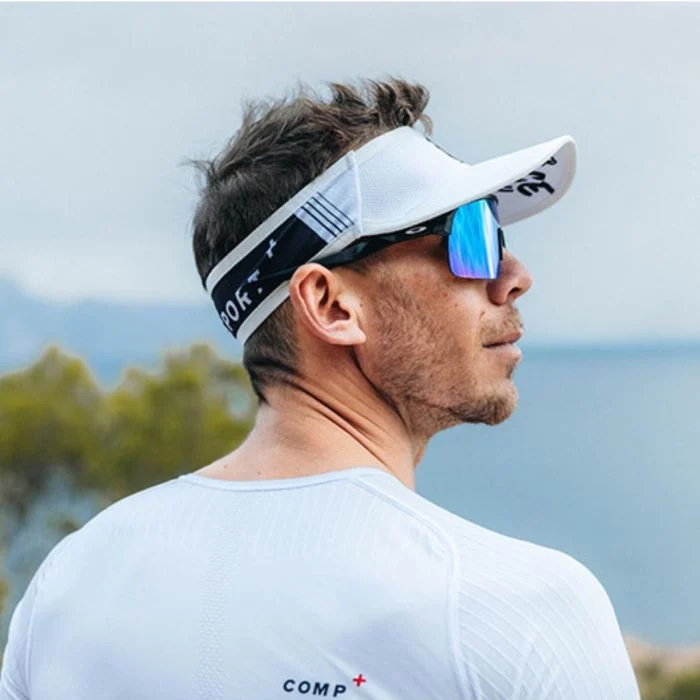 Compressport Unisex Caps Visor Ultralight Hvid