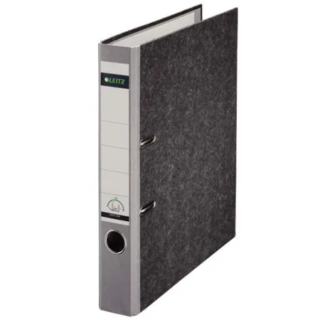 Leitz Qualitäts-Ordner 180°, A4, 52mm schmal, grau