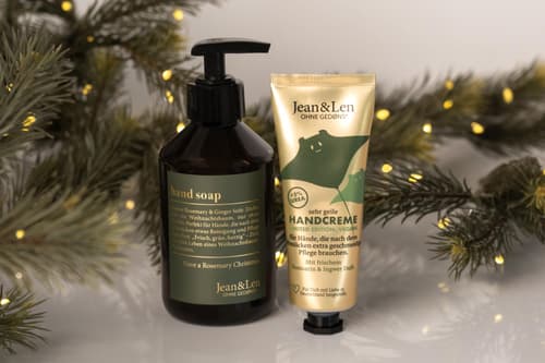 Jean&Len Sehr geile Handcreme Rosemary/Ginger Christmas 2025