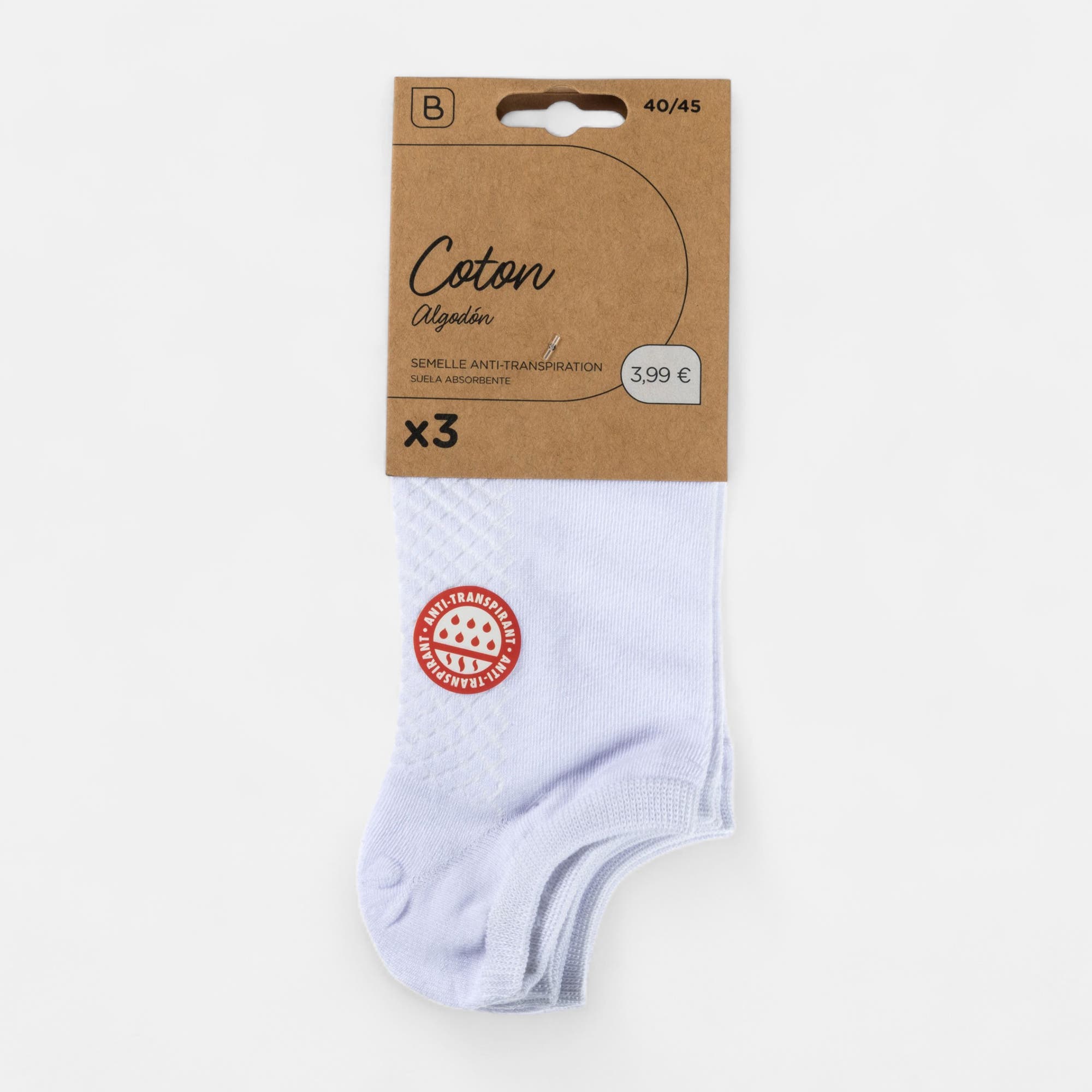 Chaussettes Homme blanc