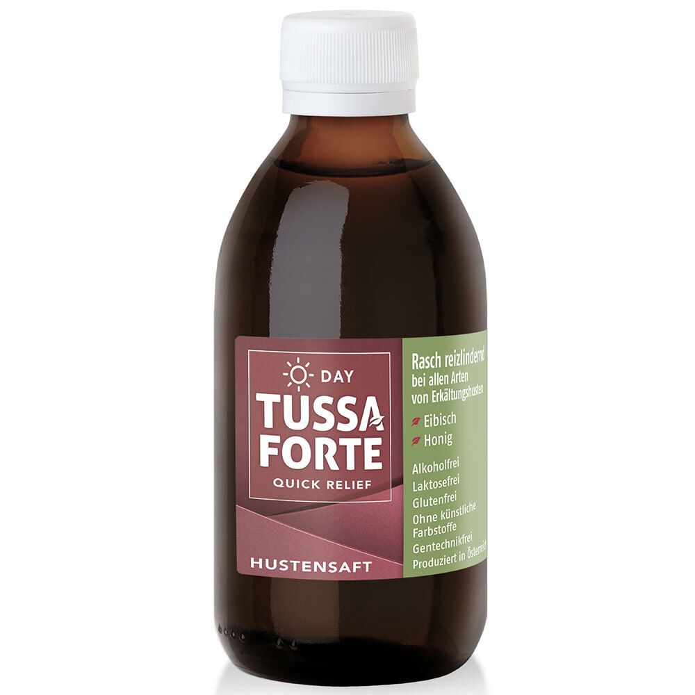 TUSSAFORTE DAY Quick Relief Hustensaft