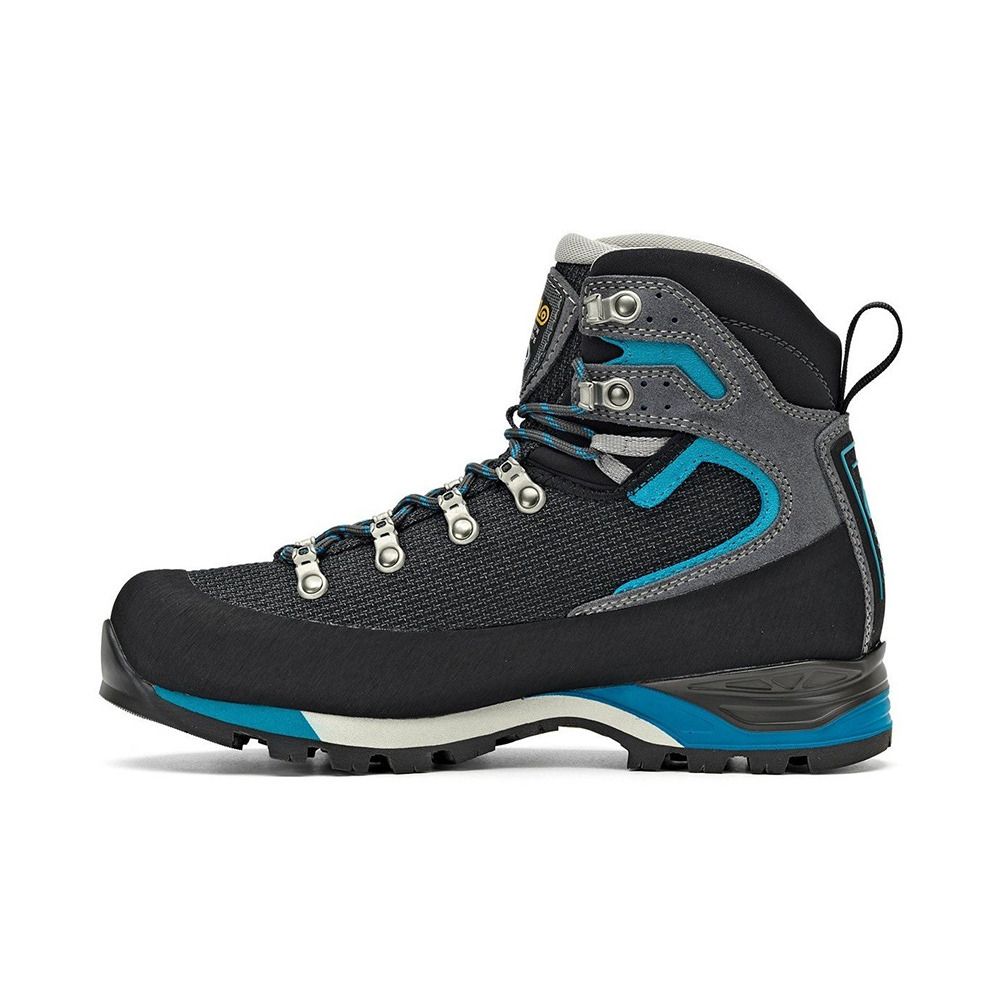 Asolo CORAX GV - Chaussures de randonné Femme nero/peacock blue