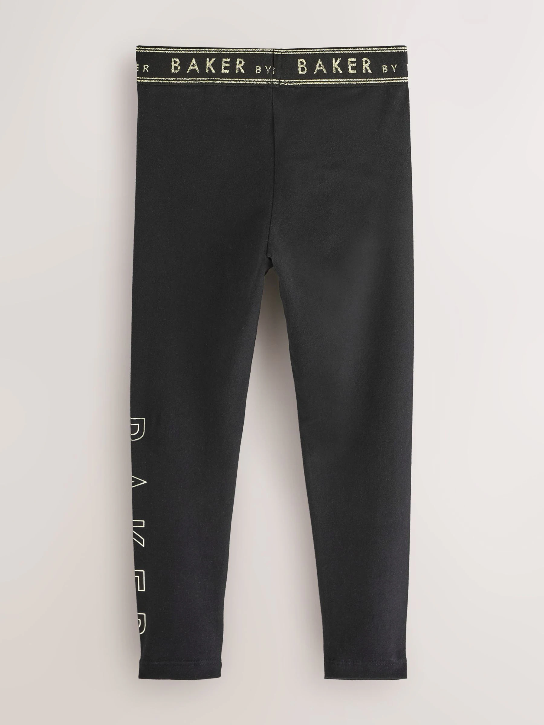 Baker by Ted Baker Oversized Stone Foil Branded Hoodie and Leggings Set 2 Piece