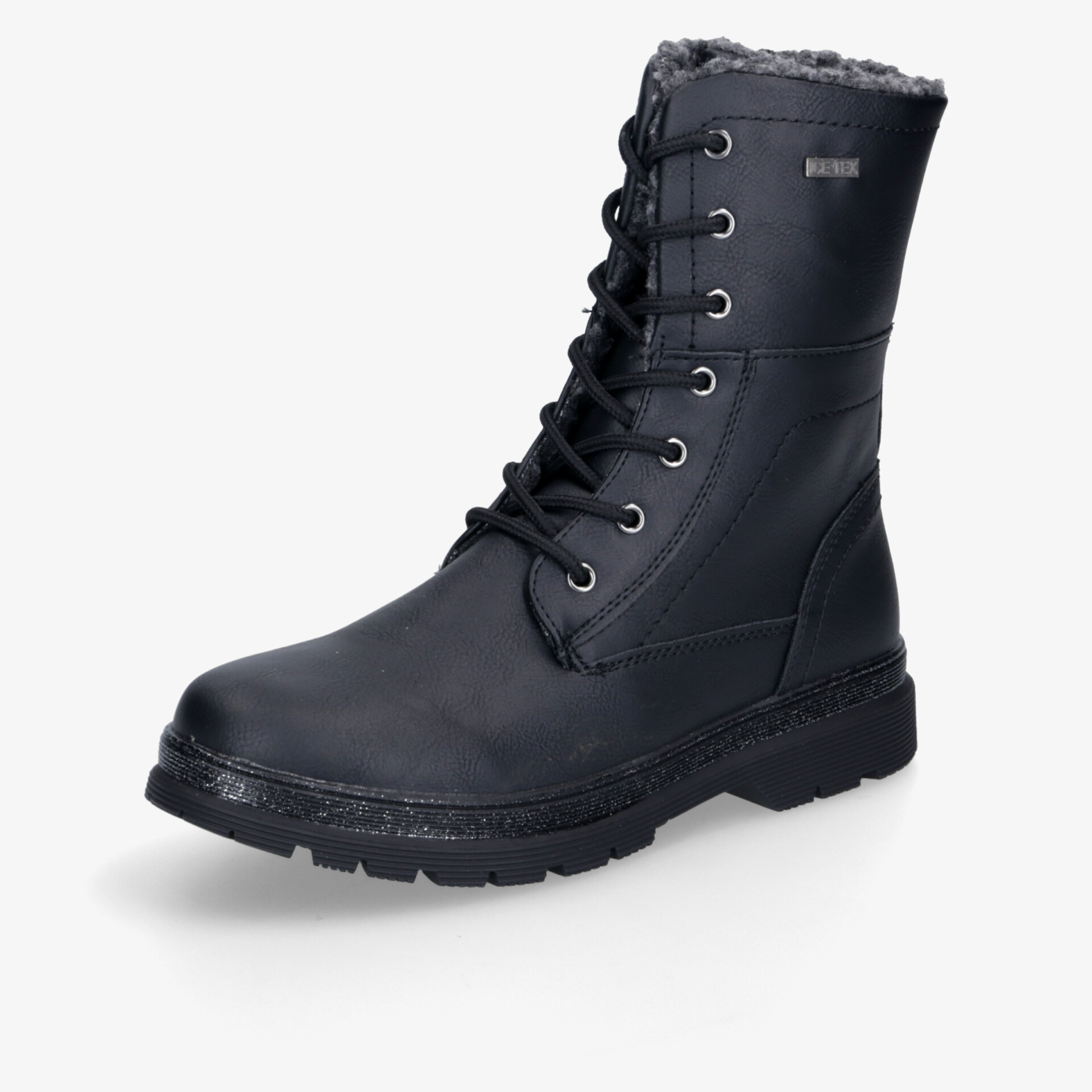 DooDogs Kinder Stiefel schwarz
