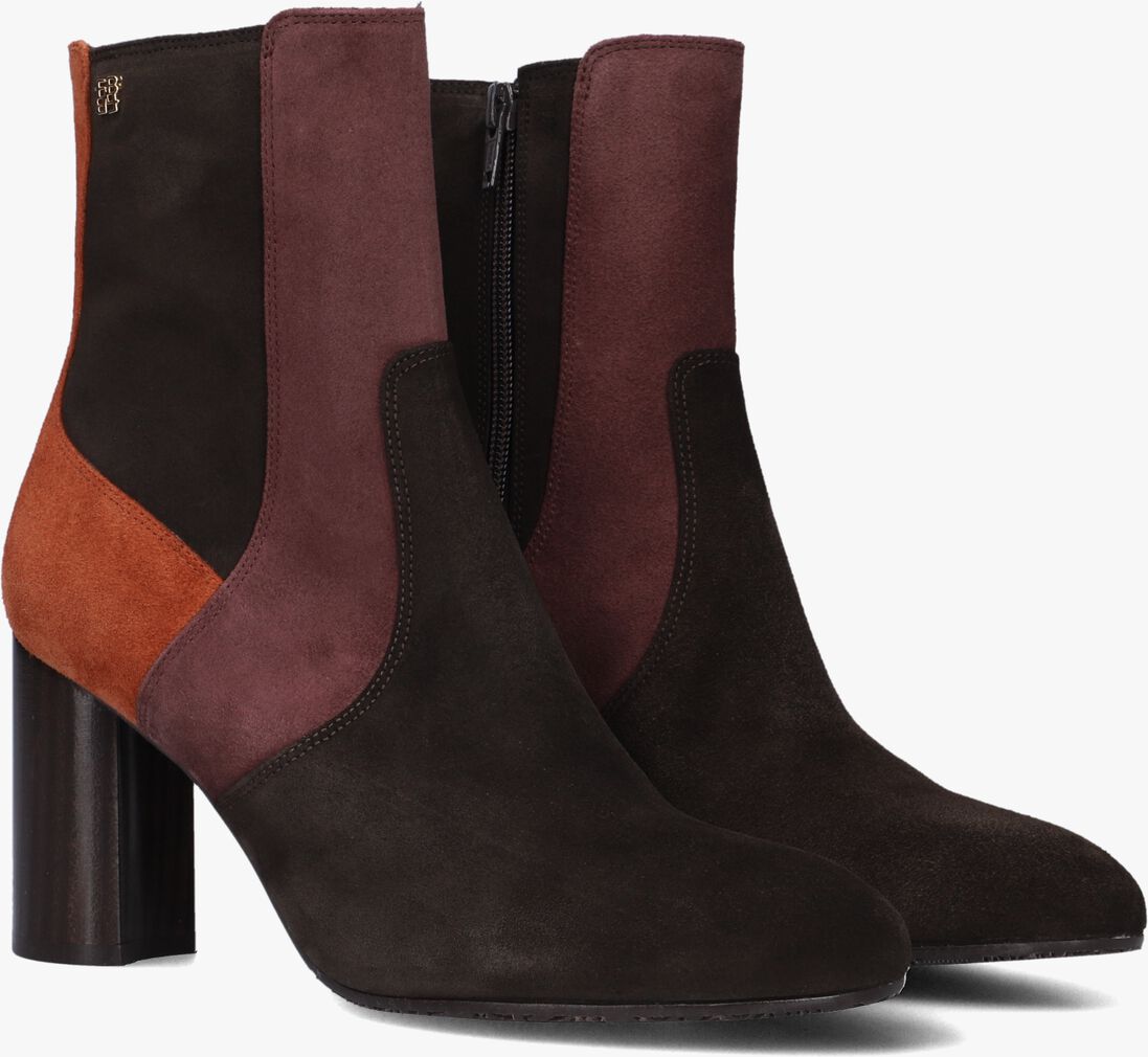 bruine floris van bommel enkellaarsjes sfw-50075 kaci