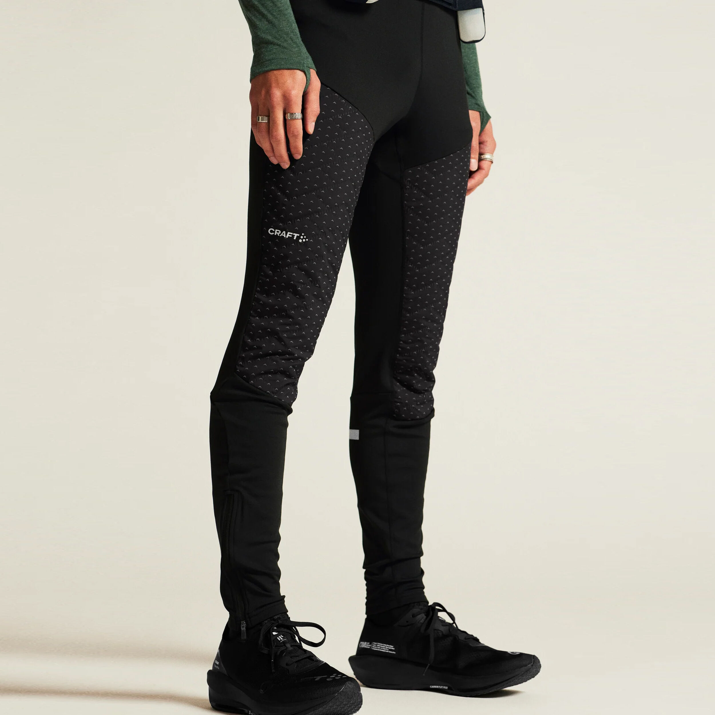 Craft ADV SUBZ Lumen 2 Collant De Course Hommes - Noir