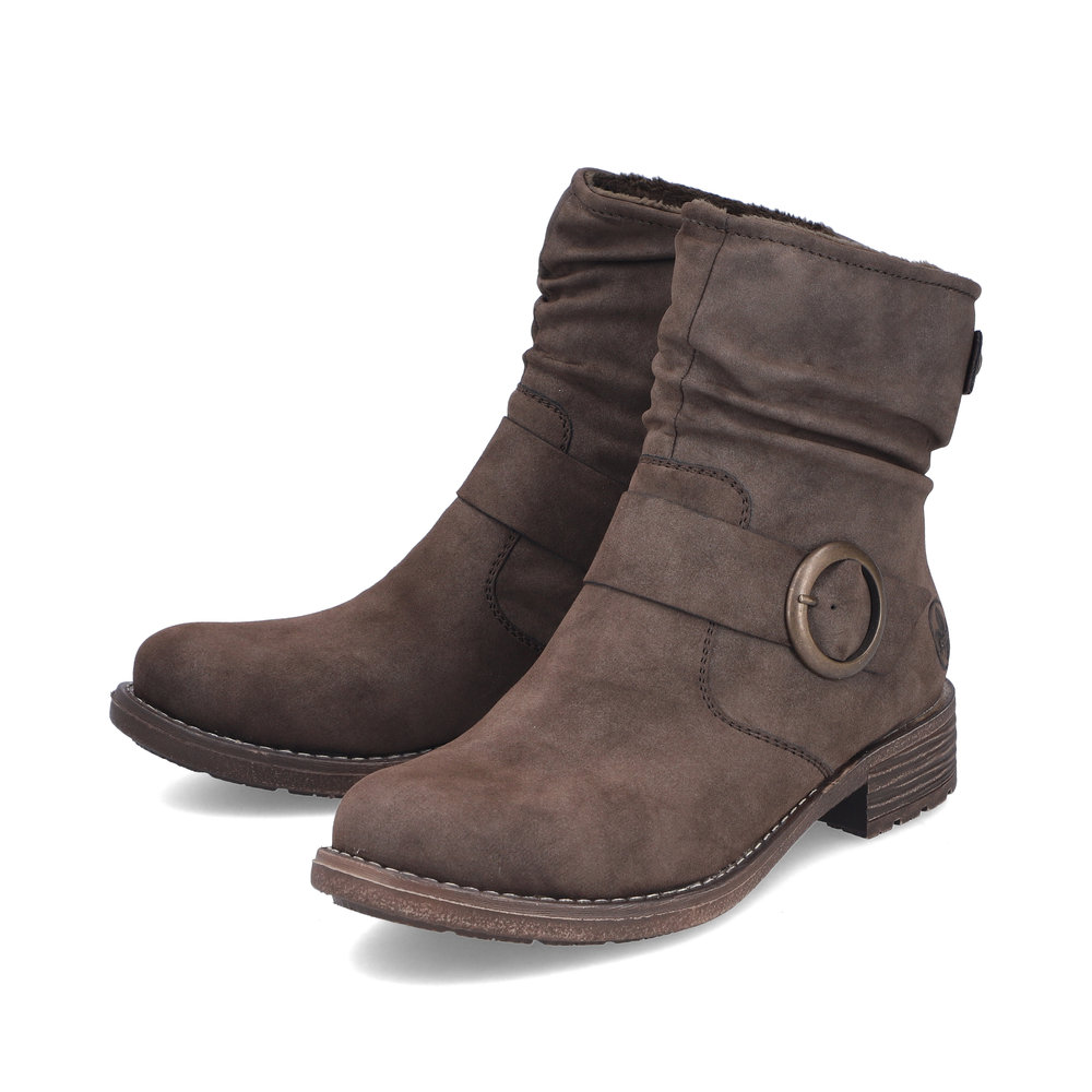 Rieker Damen-Stiefelette Braun