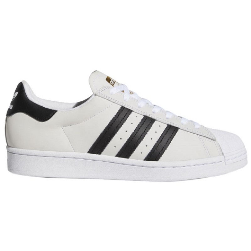 Adidas Skateboarding Superstar ADV White Black Gold 4 US