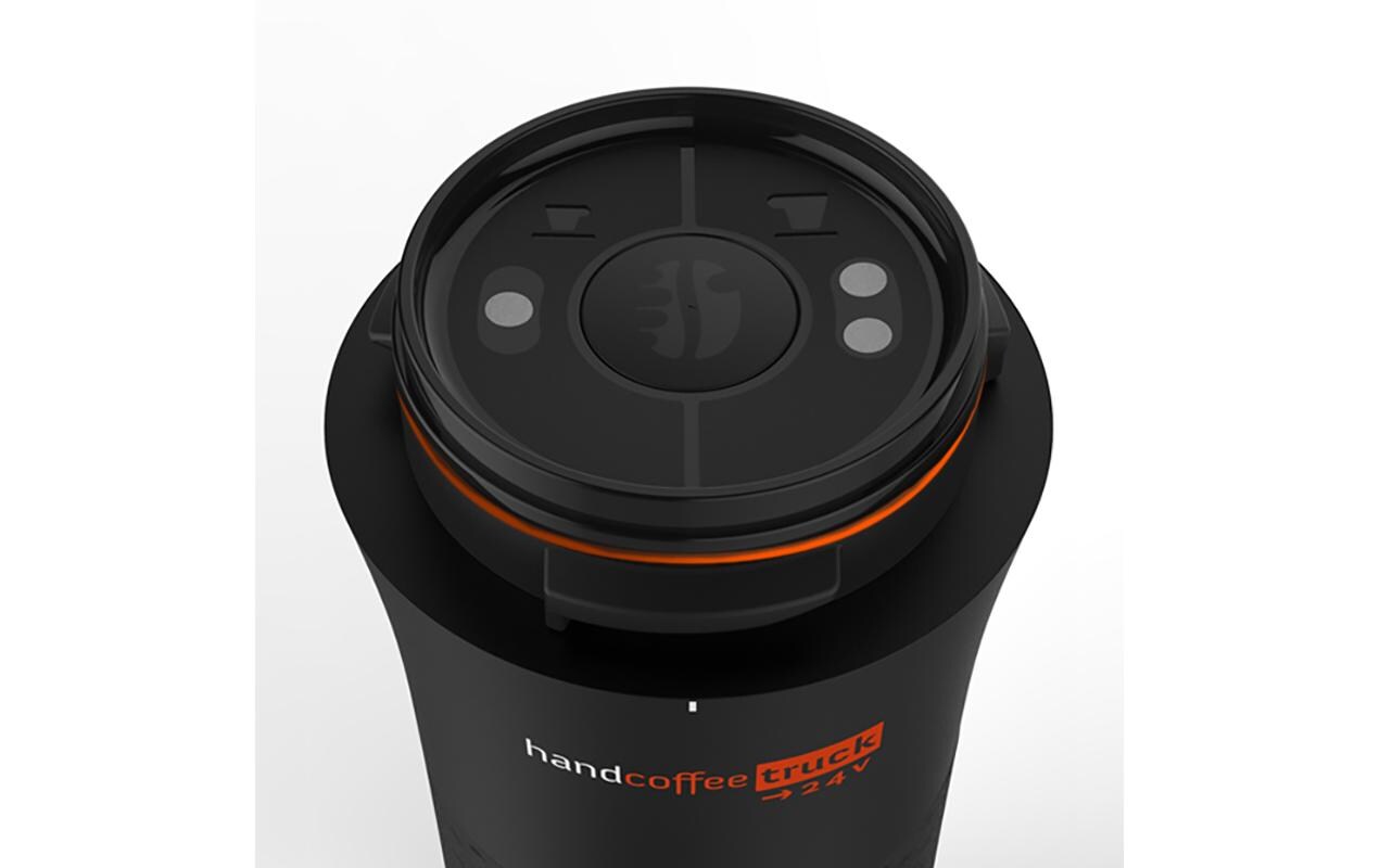 Reisekaffeemaschine Handcoffee Truck 110 ml<br>Kaffeemaschine für unterwegs in Ihrem LKW