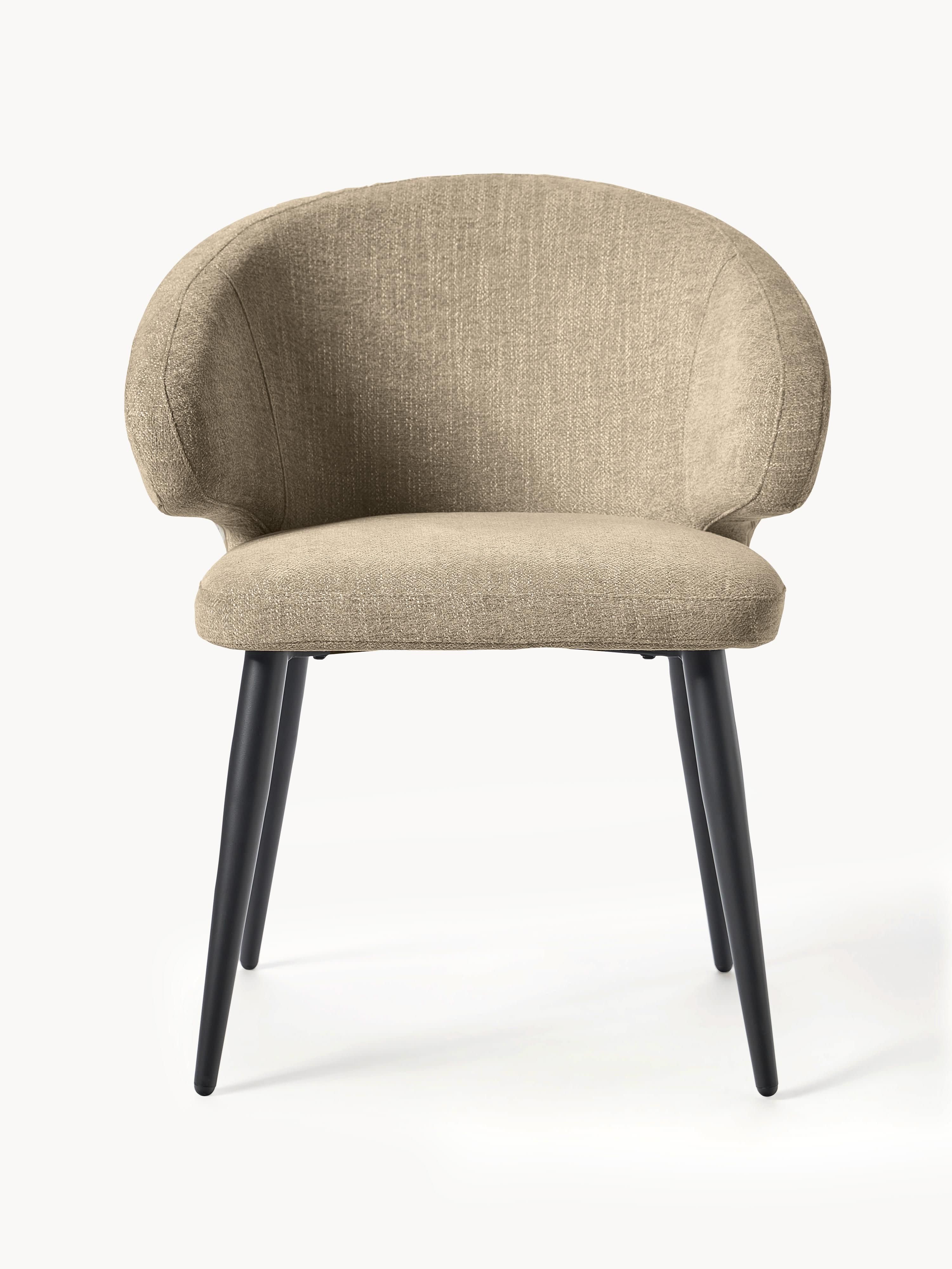 Bouclé armstoel Celia